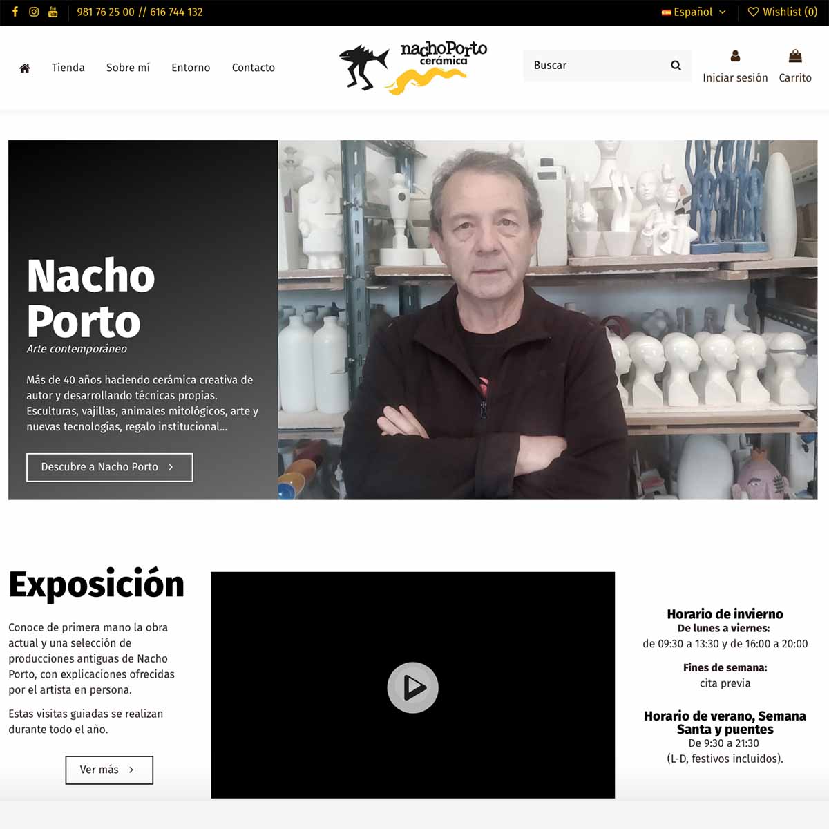 tienda online nacho porto